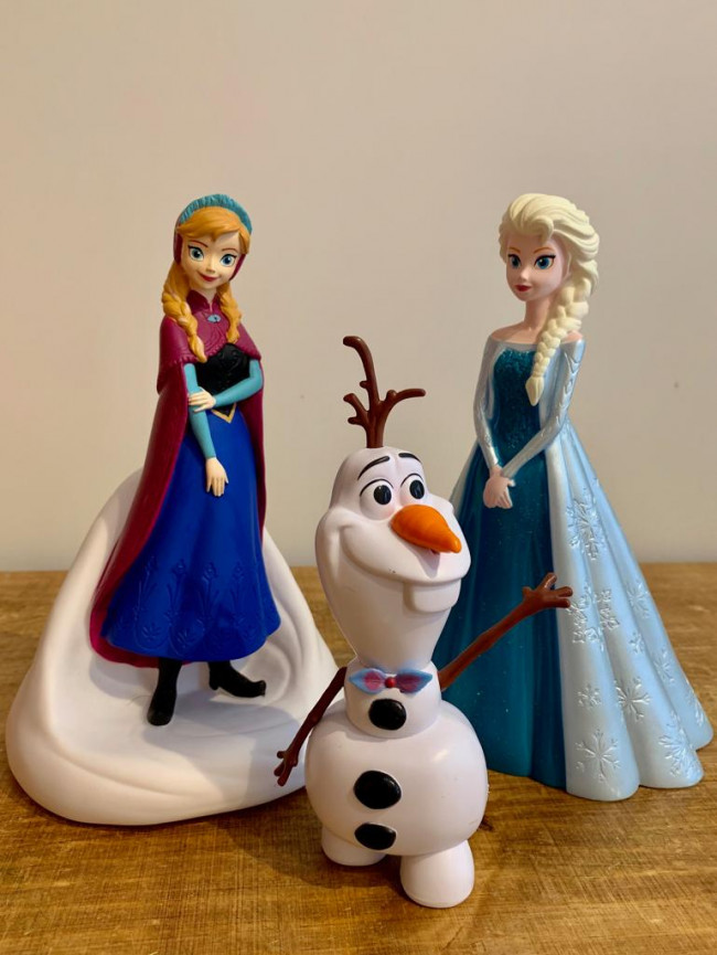 ELSA, ANA E OLAF - FROZEN